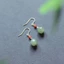 Bông tai hạt cũ Sapphire, Bông tai sang trọng thời trang thanh lịch