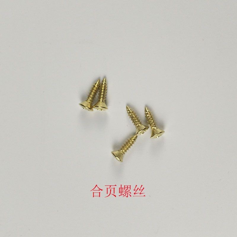Phụ Kiện Đàn Piano Sửa Chữa Đế Nhạc Bản Lề Sáu Lỗ Tám Lỗ Thẳng Cạnh Ren Đồng Nguyên Chất Lỗ Thép Không Gỉ Khoảng Cách 17.5