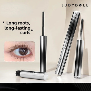 JUDYDOLL Ống Thép Nhỏ Mắt Đen Mascara Chống Thấm Nước Cam Hoa Nhỏ Ống Mascara Bền Tạo Kiểu Quay Ngược Cuộn Mascara