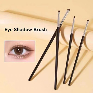 Bộ 4 bàn chải trang điểm đa năng lông động vật & tóc ngựa, dùng cho phấn mắt và chi tiết