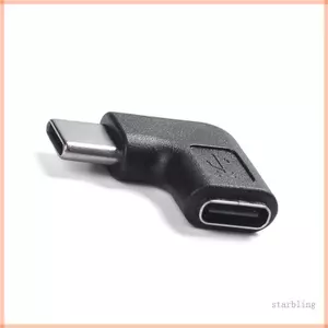 Star 90 Độ Loại C Khớp Nối USB C Nam Sang Nữ 5A Sạc Đồng Bộ Hỗ Trợ