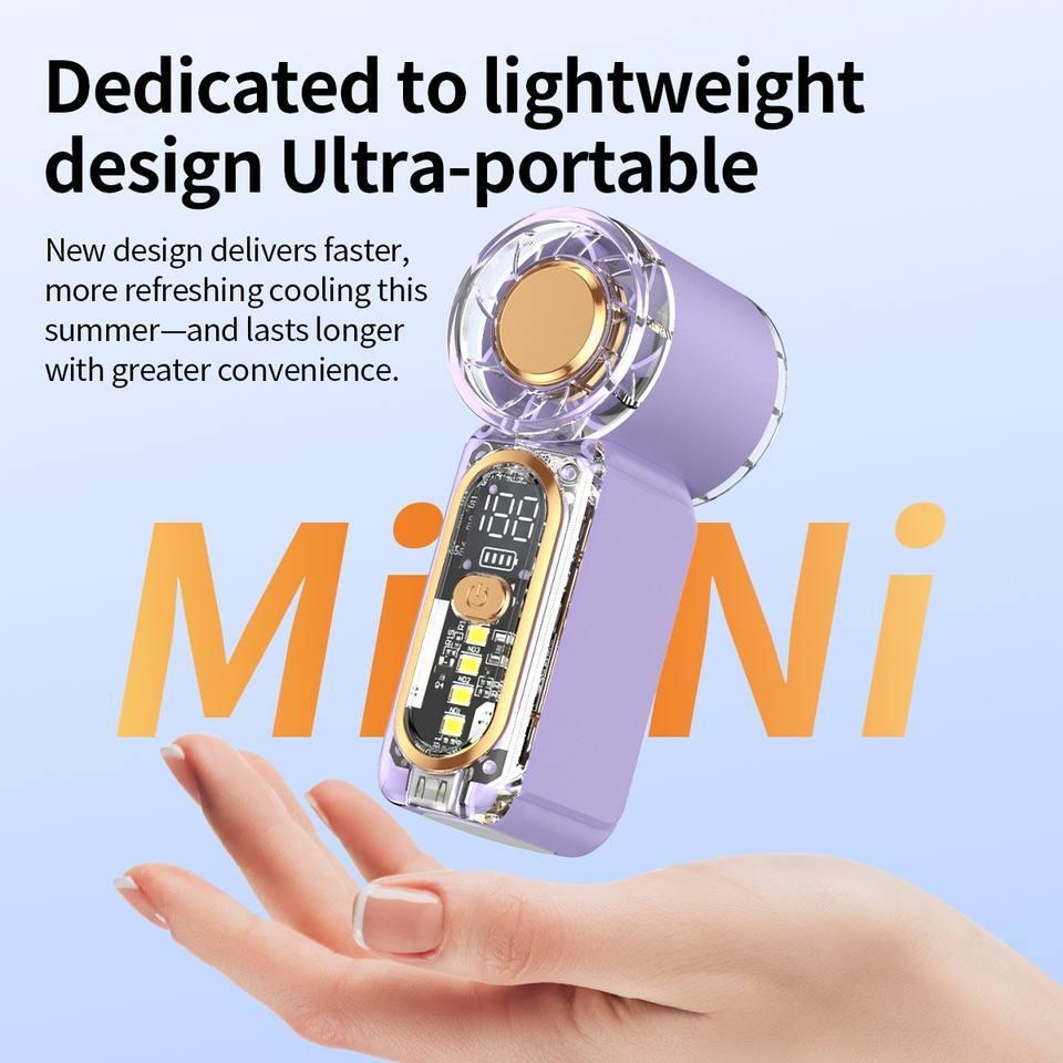 Quạt Mini X699 Sạc Gió Mạnh Công Suất Lớn Quạt Cầm Tay Tốc Độ Cao Làm Lạnh Có Thể Điều Chỉnh Turbo Quạt Cầm Tay Di Động
