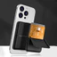 Ví Da Từ Tính Đựng Thẻ Túi Gấp Đứng Cho iPhone 17 16 15 14 Pro Max S26 S25 S24 Ultra Plus FE Giá Đỡ