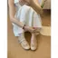 TT 2026 Phong Cách Mới Rỗng Mary Jane Giày Nữ Đáy Phẳng Khóa Dây Đeo Ngón Tròn Giày Thời Trang Phù Hợp Với Giày Ba Lê