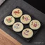 Retro Coaster Hộ Gia Đình Trung Quốc Retro Cốc Trà Chống bỏng Gốm Cách Nhiệt Miếng Lót Đĩa Đơn Trà Lễ Phụ Kiện 0RLH