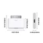 Btsg Đầu nối đa chức năng Type C sang 30Pin hỗ trợ đồng bộ hóa dữ liệu và sạc đồng thời