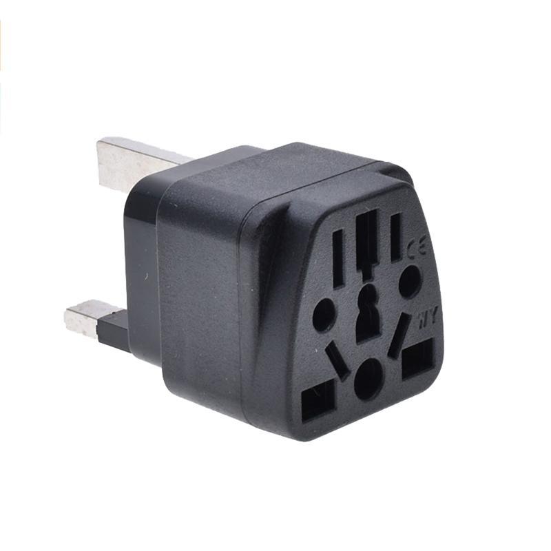 Newsmallbrains UK Travel Plug Adapter Loại G Ổ Cắm Chuyển Đổi Đa Loại Soet Sang Anh Singapore Malaysia Bộ Chuyển Đổi Nguồn Điện Có Cầu Chì 13A NSB