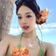 Dịp Lễ - Kẹp Tóc Hoa Dành Cho Nữ Sang Trọng Khi Đi Biển