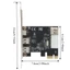Thẻ bắt STABFOAM PCIE, Thẻ mở rộng dây lửa PCIE di động 3 cổng 1394A, Bộ chuyển đổi thẻ ghi Video giao diện bền bỉ 1394 Thiết bị DV
