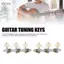 Toyuvn Toyuvn 2 Bộ Chỉnh Đàn Guitar Máy Đầu Chỉnh Phím Dây Chốt 3L3R Vật Dụng Cổ Điển