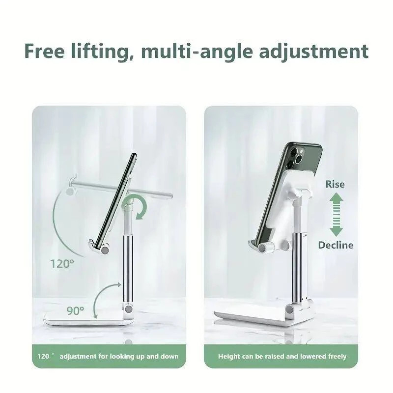Giá Kệ Đỡ Điện Thoại, Máy Tính Bảng Có Thể Gập Gọn K3 nhựa ABS siêu bền