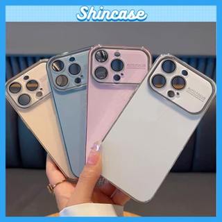 Ốp Lưng iPhone Mạ Điện Camera Mặt Kính Sang Trọng Cao Cấp Bảo Vệ Camera - iP 11/12/13/14/15/16/17/Pro/Max