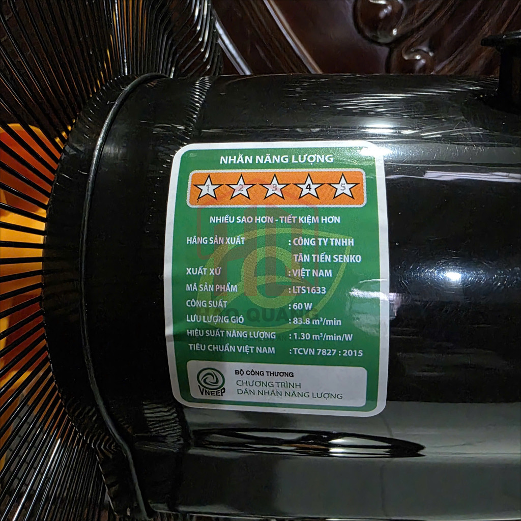 Quạt Lửng Senko LTS 1633 Chính Hãng – 3 Tốc Độ Gió Mạnh, Tiết Kiệm Điện, Chạy Êm, Bền Bỉ