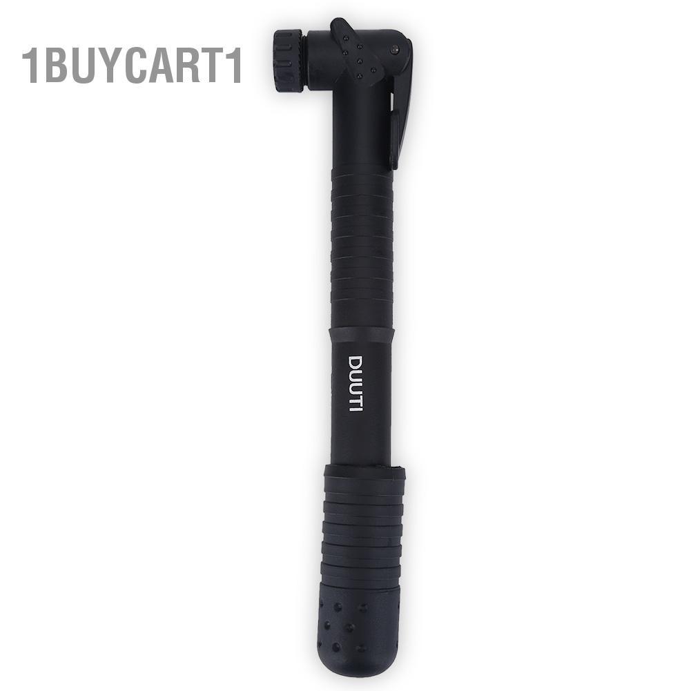 1buycart1 Máy Bơm Mini Di Động Tầng 120 PSI Cao Cấp Đi Xe Đạp Tay Bóng Bơm Hơi Lốp Xe Núi
