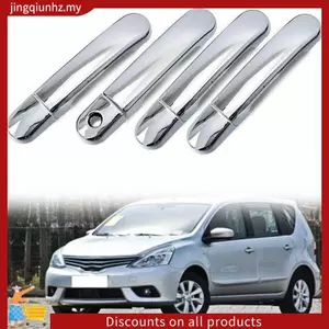 8 Cái / bộ Viền Tay Nắm Cửa Chrome Cho Tiida Latio 2007-12 LIVINA 2009-13