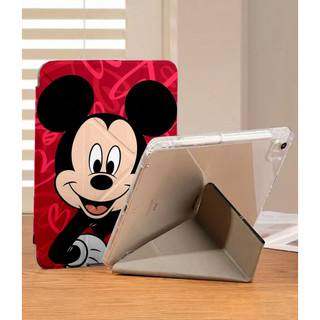 Mickey MOUSE red Ốp bảo vệ gập chữ Y cho iPad cho Air 4/5/6/7/8 M3 M5 iPad Gen 11 A16, Pro 11 M4  Chống sốc