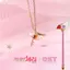 Đa dạng Sakura Cô Gái Ma Thuật Sakura Vòng Cổ Niêm Phong Cây Đũa Phép Ngôi Sao Phù Hợp Với Xương Đòn Dây Chuyền 2023 Vòng Cổ