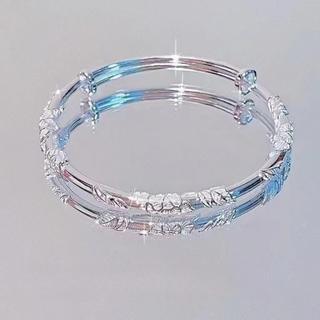 Vòng tay màu vàng phong cách Trung Hoa, nhẹ và sang trọng, đa năng phù hợp mùa hè, quà tặng sinh nhật cho bạn gái