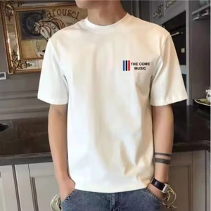 Áo nam tay ngắn in hình Hàn Quốc mới mùa hè dành cho nam