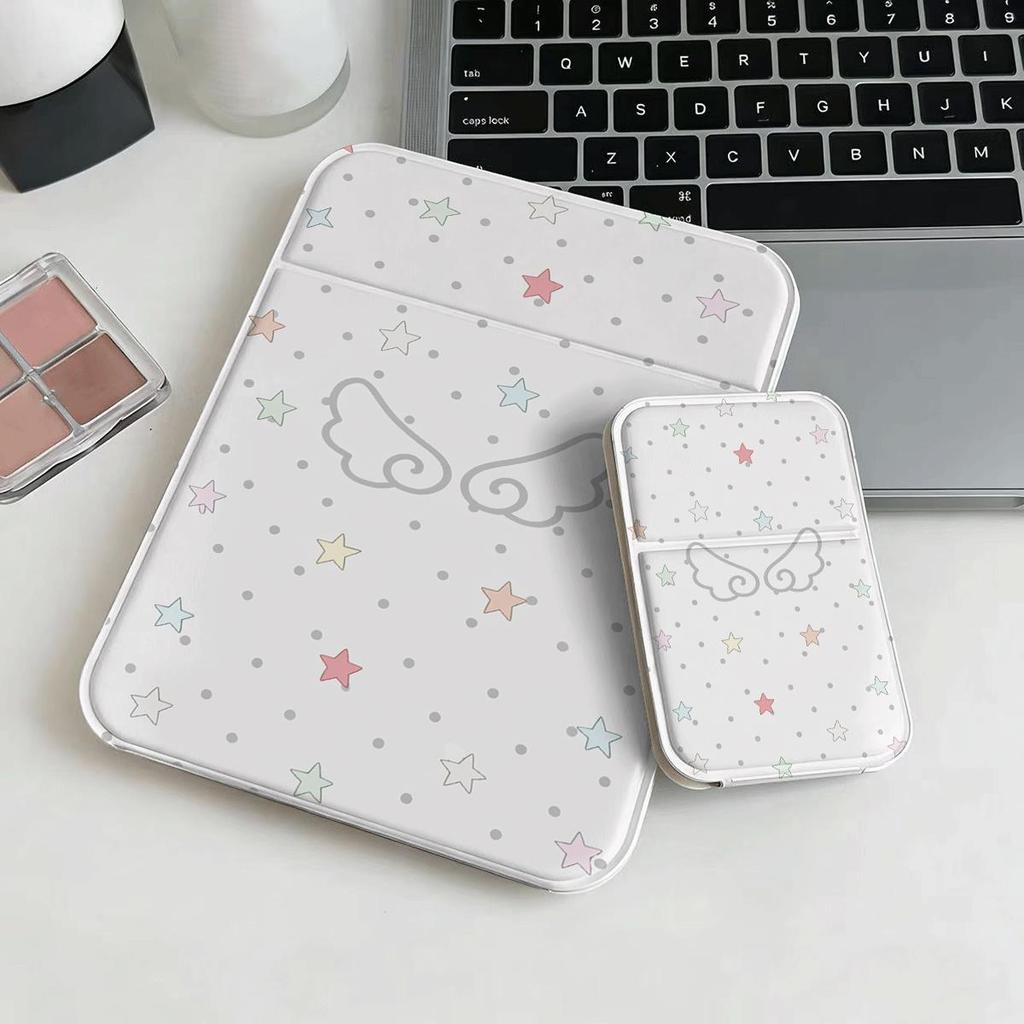 Vintage chắp vá Gương Trang Điểm Gấp Đơn Giản Chất Lượng Cao Thời Trang