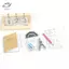 HFTOY Tỉ Lệ 1: 12 Nhà Búp Bê Thu Nhỏ Văn Phòng Phẩm Mini Mô Phỏng Metalpass Model DIY Văn Phòng Phẩm Đồ Trang Trí Cho Phụ Kiện Búp Bê Đồ Chơi ~