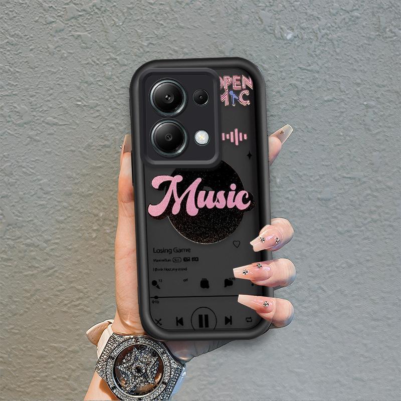 Ốp Lưng Cho OPPO A6 Pro Hoạt Hình Silicon Mềm Đáng Yêu Ốp lưng TPU Like Music girl Angel Eye Chống Sốc Ốp Lưng