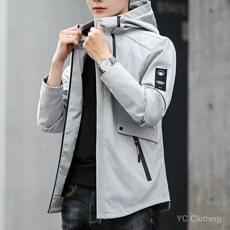 Áo khoác bảo hộ lao động nam slim fit, chống gió, phù hợp mọi mùa