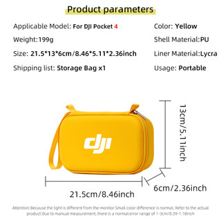 Dành Cho DJI Osmo Pocket 4 Túi Bảo Quản Đa Năng Bộ Di Động Đeo Vai Túi Xách Volg Cầm Tay 4 Thể Thao Camera Phụ Kiện