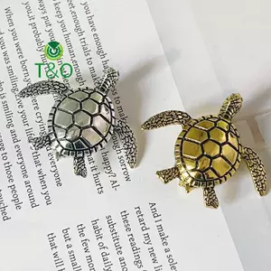 Trâm cài hình rùa đáng yêu làm phụ kiện áo khoác, phù hợp cho các bữa tiệc