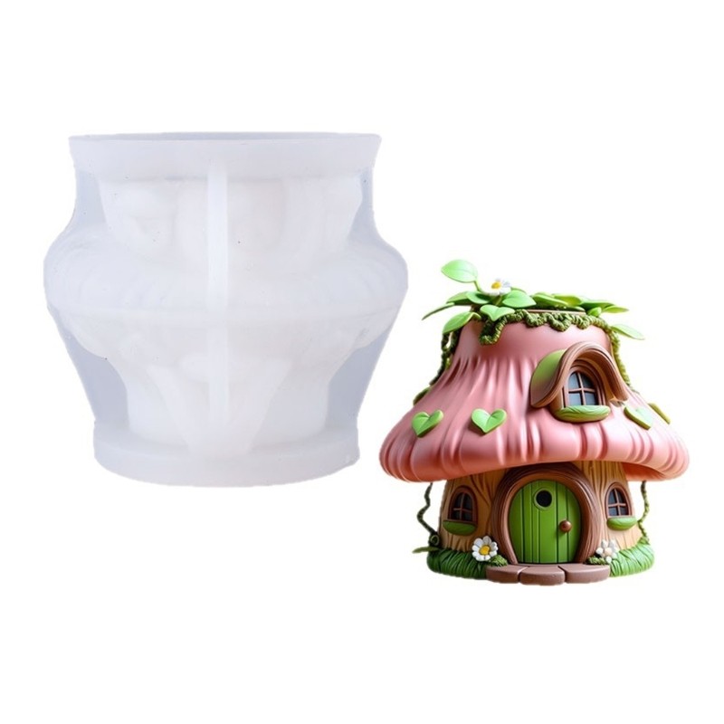 Khuôn Silicon King Dùng Làm Chậu Cây Và Đồ Trang Trí Thủ Công