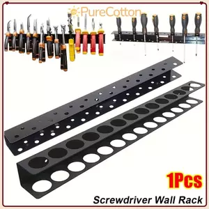 PURECOTTON0 1 Cái Giá đỡ Kìm, Giá treo tường dụng cụ cầm tay có tuốc nơ vít, Kìm búa Xưởng thép Phụ kiện Dụng cụ sắp xếp lưu trữ dụng cụ