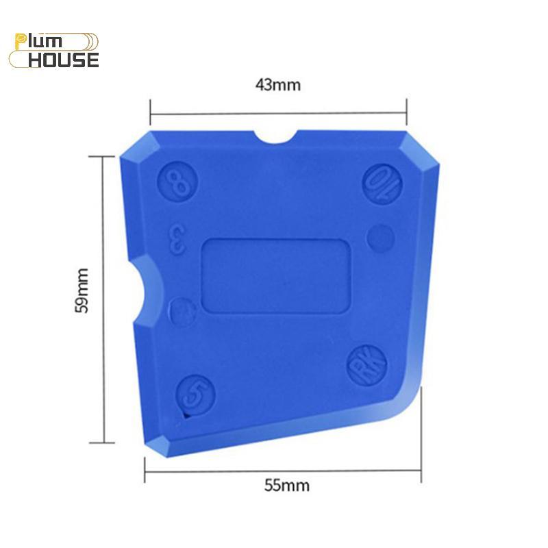 PlumHOUSE 4 Bộ Dụng Cụ Caulking Silicone Joint Sealant Spreader Thìa Cạp Cạnh Dụng Cụ Sửa Chữa Sàn Ngói Cạnh Dụng Cụ Làm Sạch Tay VN