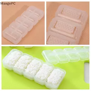 COD Nhật Bản Nigiri Sushi khuôn cơm bóng 5 cuộn nhà sản xuất không dính Báo Chí Bento công cụ mới