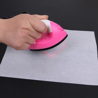 BAIHE 50 / 100 CÁI Giấy nướng hạt Perler, Phụ kiện đồ chơi thủ công DIY Puzzle Bean Giấy ủi đặc biệt, Máy hỗ trợ ủi Thảm sắt tái sử dụng Giấy ép nhiệt