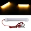 KIKIN 12V SMD5630 Đèn LED Nội Thất Ô Tô Dải Ống Dải Đèn Với Cá Sấu Kẹp Dây Xe Tải Người Cắm Trại Tàu Đọc Lâm