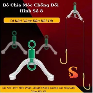 Vật dụng chống rối cần thiết, bộ 50 khóa chia silicon bền. Bộ Chia Thẻo, Chia Đôi Thẻo, Khóa Silicon, Túi 50 Chiếc