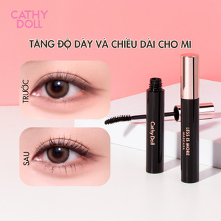 Mascara Giúp Tơi Mi Cathy Doll, Lâu Trôi Và Hỗ Trợ Làm Cong Mi Less Is More Mascara 8g