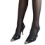 Mũi Nhọn Nữ Giày Cao Gót Đen Bằng Sáng Chế Da Ngón Chân Sandal Nữ Giày Đơn Stiletto Park Chae Giày Cao Gót Hoa Hồng Trẻ26040109