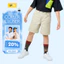 Quần Shorts Baggy Bé Trai YODY Nhuộm Màu Cơ Bản Vải Mềm Mại BCJE25S029