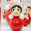 Lật đật nhựa Nevalyashka 26 cm Nhập khẩu Nga đáng yêu đồ chơi sưu tầm