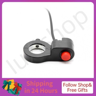 Iuxishop IUXISHOP-VN ZDETGU HORN SWITCH Điều khiển 7/8 inch Tay cầm tay lái khởi động trên TẮT Universal Fit cho hầu hết các xe đạp và ATVS