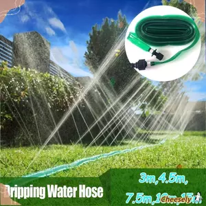 Ống tưới tiêu CHEESELY, Vòi tưới nước tự động tiết kiệm nước trong vườn, Ngâm hoa Giường đất Vòi nước nhỏ giọt trong vườn