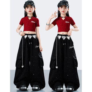 Đồ nhảy hiện đại cho bé gái Bộ tập nhảy cho Quần hiphop bé trai Bộ tập nhảy cho Croptop Đồ nhảy hiphop Đồ tập nhảy cho bé Đồ cảnh sác cho Đồ cá tính cho bé gái Quần áo hiphop