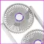 Quạt Để Bàn Di Động Hai Đầu Yên Tĩnh Sạc Mùa Hè Chạy Bằng Pin Quạt Di Động Cho Căn Hộ Phòng Ngủ Sống lyuvn