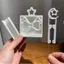 AMBU Cầu Chì Hạt Aligner Khay Bộ, DIY Hạt Nhựa Đậu Xẻng Tấm, Hình Hươu Handmade Cầm Tay Cầu Chì Đậu Chọn Khay Handmade Hạt Đồ Chơi