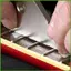 Fret Leveler Thép không gỉ Bass Dây Dụng cụ mài chính xác Công cụ cho xưởng Studio tại nhà Ghi âm trường học wipqsvn