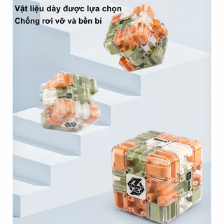 【BabyJoy】Rubik mê cung lăn bi 3D trong suốt,Phát triển tư duy logic, quà sinh nhật phát triển trí não cho trẻ