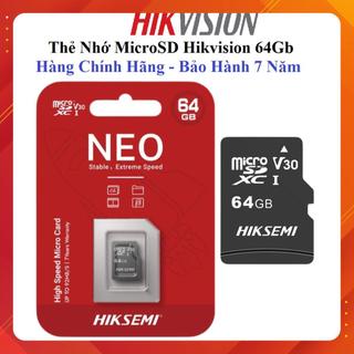 [Siêu Sale] [Chính hãng] Thẻ nhớ MicroSDXC™ HIKSEMI NEO 64GB - HS-TF-C1-64G