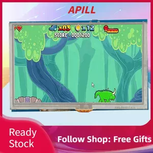 apill Màn Hình Cảm Ứng cho 5 MÀN HÌNH LCD HDMI 800x480 Ultra HD Màn Hình Điện Dung PI2/B & Màn Hình Chơi Game Pi 3/2/1