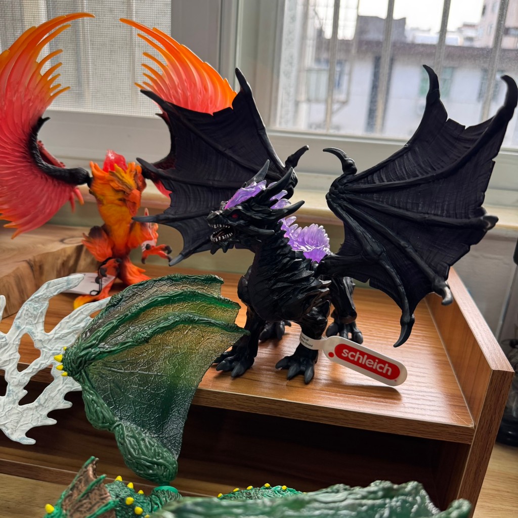 Sile Flying Dragon Model Đồ chơi trẻ em Quà tặng Lava Dragon 70138 Ice Dragon Jungle Dragon Shadow Dragon Flamingo Eagle